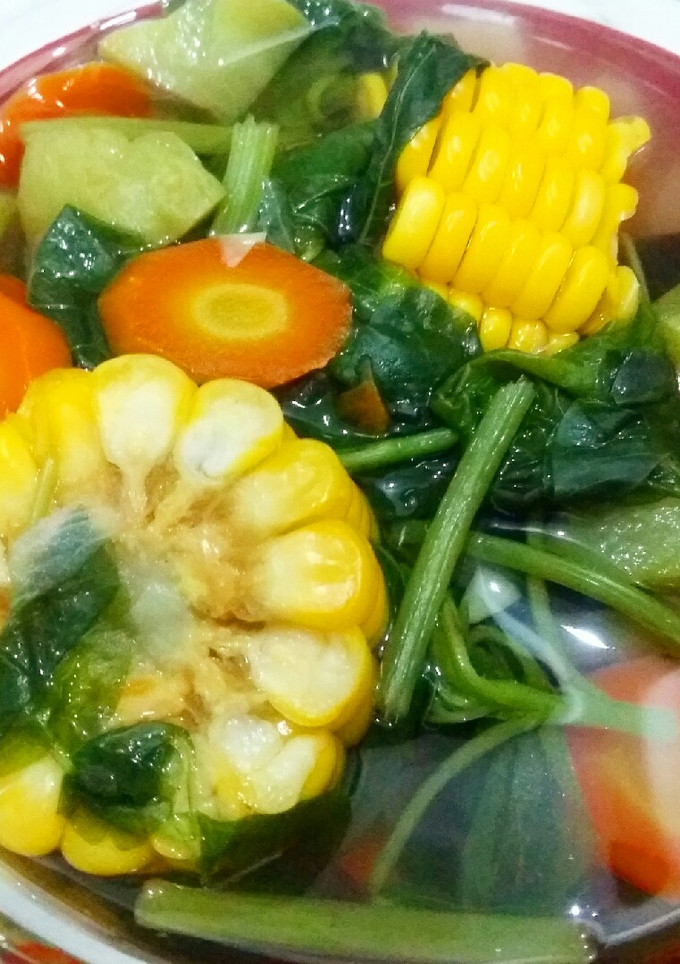 Foto resep Sayur Bayam Sehat Praktis
