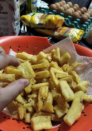 Una foto de Yuca/mandioca frita!