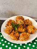 Ou ei (bola talas goreng) khas Pontianak