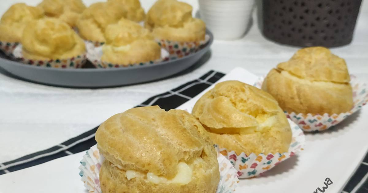 Resep Kue Soes Sus Vla Vanila Oleh Ummu Marwa Cookpad