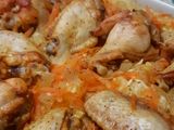 Ленивый плов с курицей