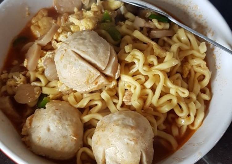 Resep Mie campur ala-ala yang Lezat Sekali