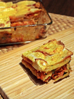 Una foto de Pastel de patatas fácil