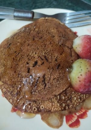 पैन केक (pancake recipe in Hindi) रेसिपी मुख्य फोटो