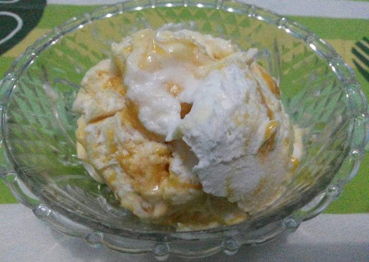 Cara Menghidangkan Mango Ice Cream Anti Ribet!
