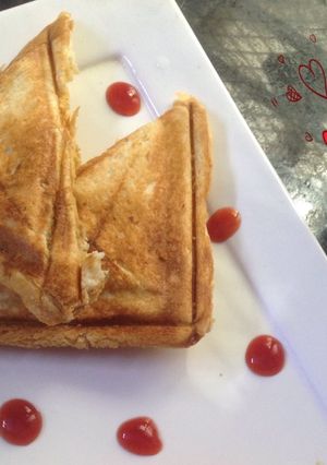 A picture of Creamy sandwich.