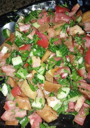 صورة لوصفة 🥒🍅فتوش