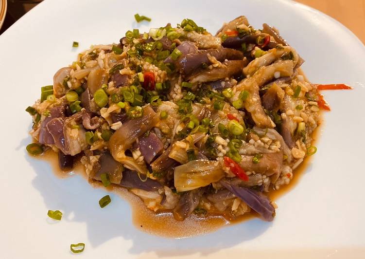 Cara Membuat “Gajinamul” Terung masak ala Korea Anti Gagal