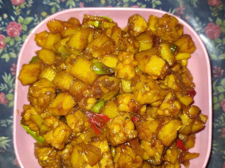 Cara Mudah Menyiapkan Resep Sambal goreng tempe kentang yang Menggugah Selera Anti Ribet, Lezat