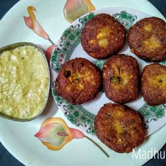 A picture of Corn Cutlet.