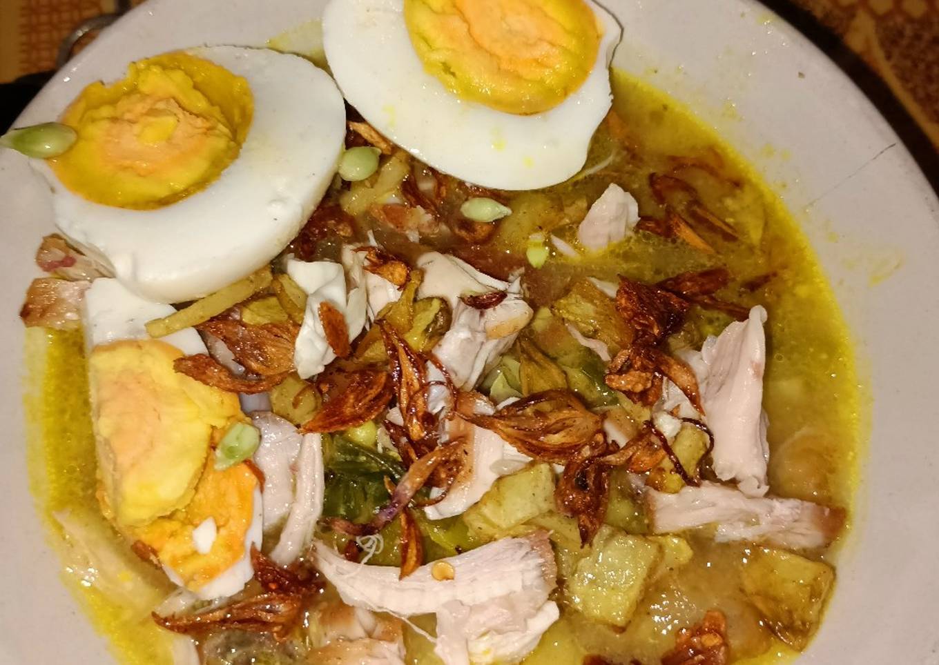 Soto betawi kuah santan