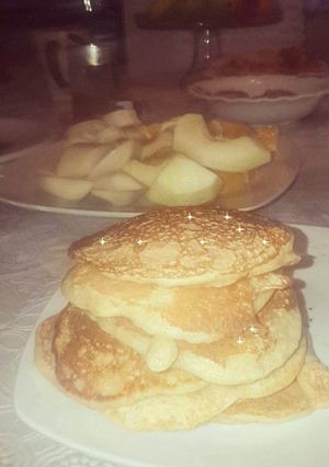 Φωτογραφία της συνταγής Pancakes με βρώμη 💖 για διατροφή