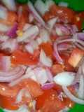 Chatkhara veg sirka salad