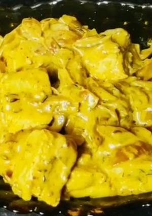 A picture of Malai paneer.