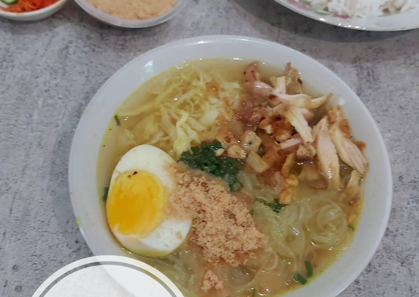 Resep Soto Ayam Lamongan, Enak Banget