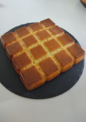 Une photo de Gâteau moelleux au citron et petit suisses