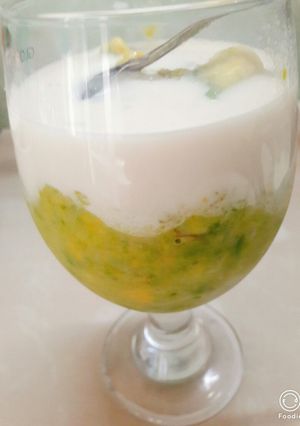 Hình của món Bơ dầm sữa.