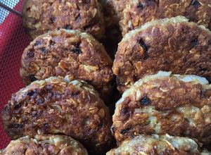 Una foto de Tortitas de atún con avena