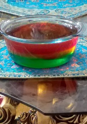 عکسی از دستور ژله یلدایی