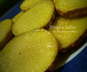 Resep Baru Bingka Labu Kuning (Lumpur labu) Paling Enak