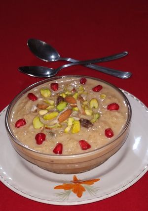 A picture of Nolen Gud Kheer.