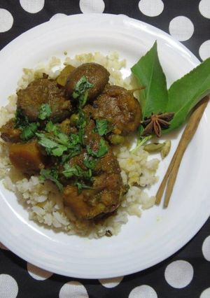 A picture of Low carb chicken curry.