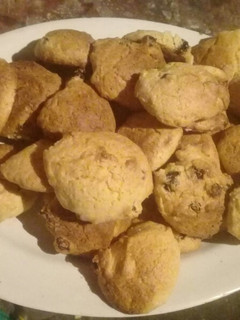 Una foto de Galletitas de pasas de uva