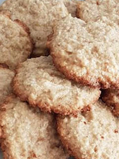 Una foto de Galletitas de coco
