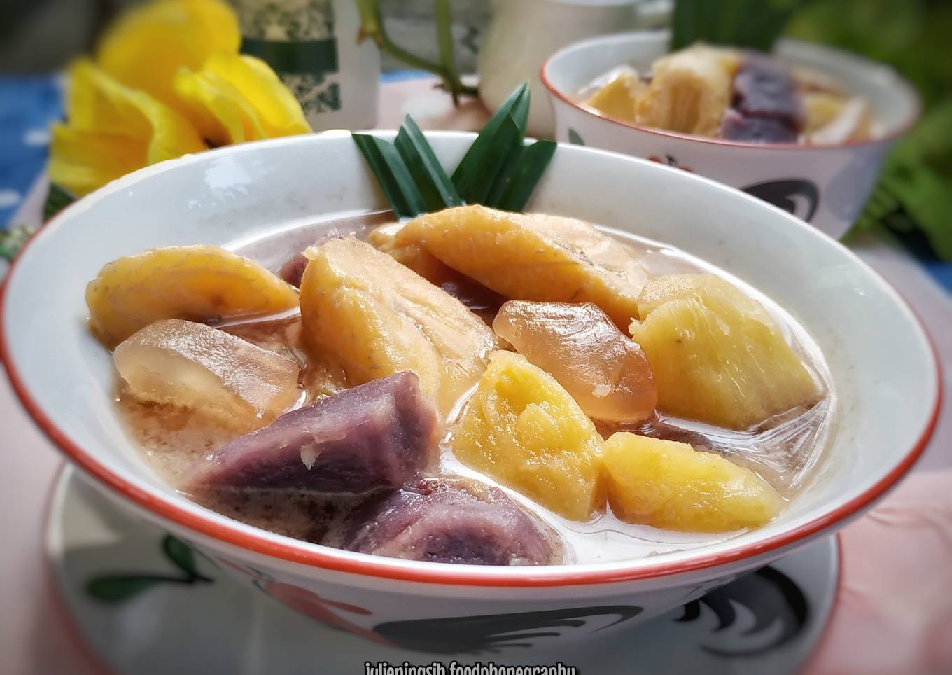 Kolak Campur (Ubi, Pisang & Kolang kaling)