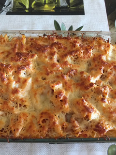 Una foto de Macarrones a la remanguillé