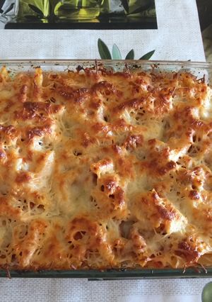 Una foto de Macarrones a la remanguillé