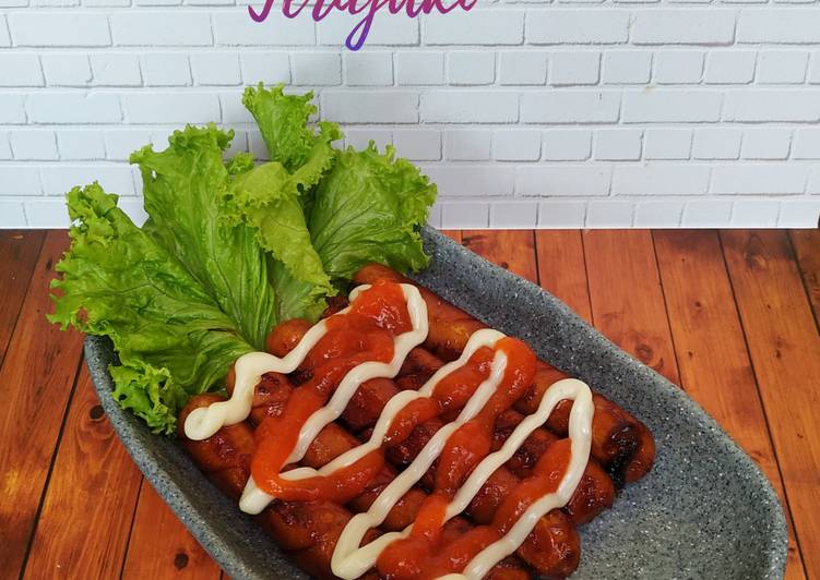 Cara Gampang Menyiapkan 132. Sosis Panggang Teriyaki, Mudah Banget