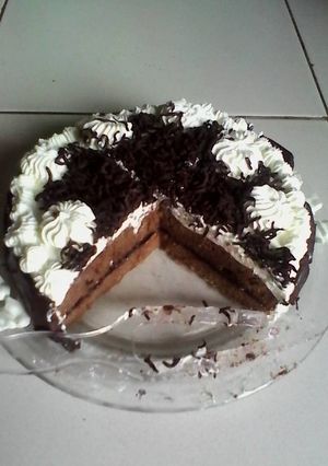 Foto resep Blackforest kukus tanpa cerry