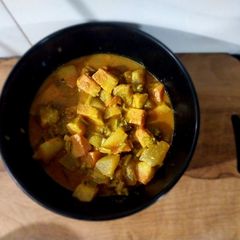 A picture of Guava-Kumro Sabji.