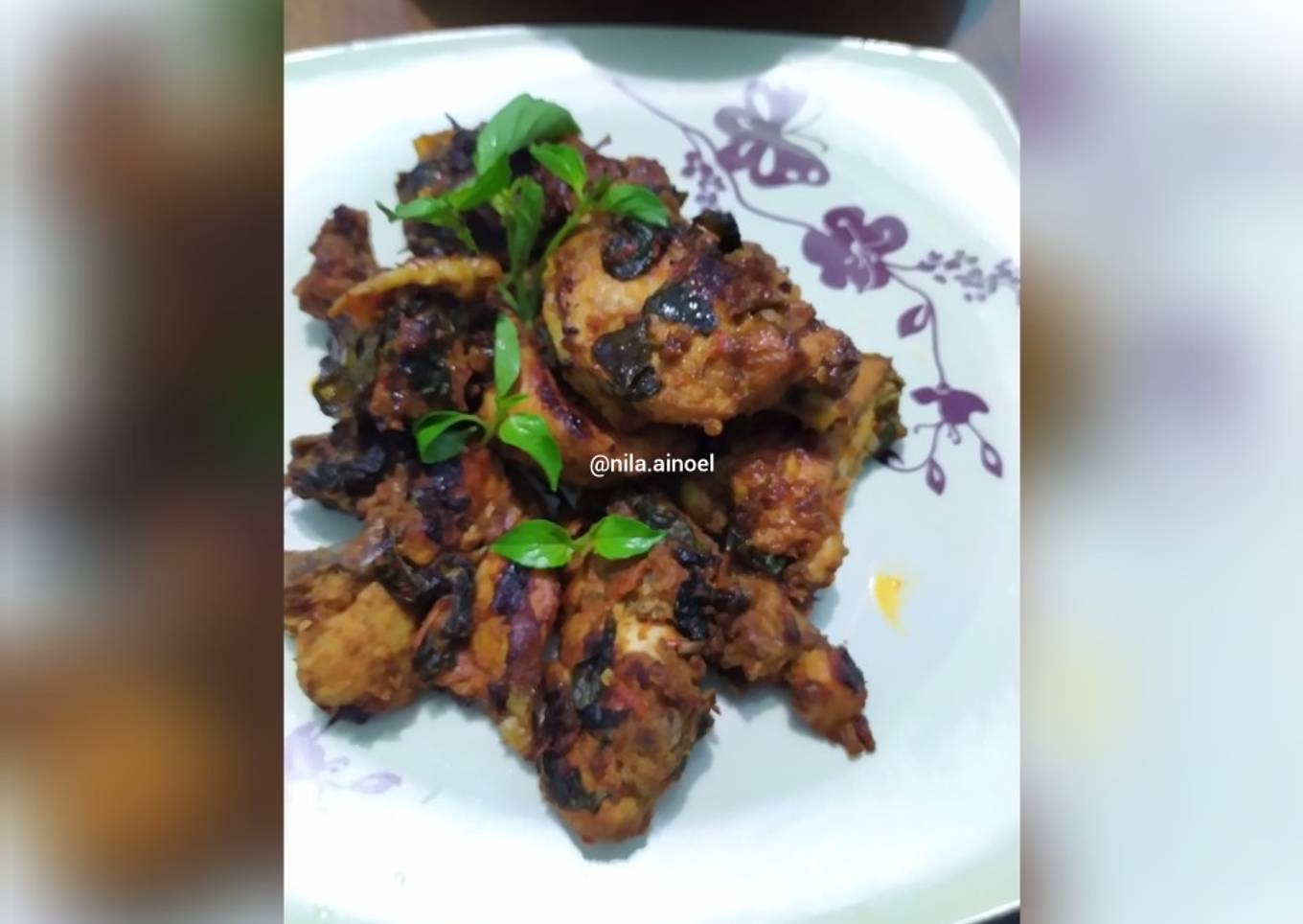 Ayam panggang kemangi