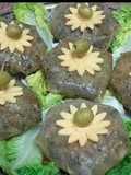 Mini bastela rellena de carne picada