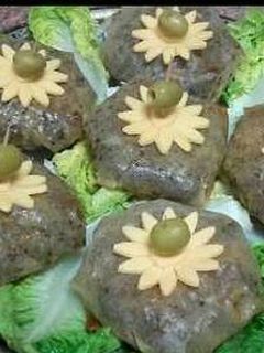 Una foto de Mini bastela rellena de carne picada