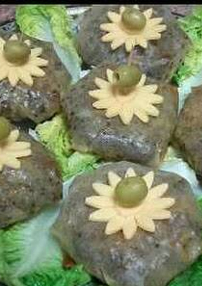 Una foto de Mini bastela rellena de carne picada