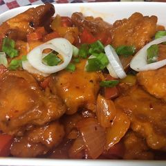 A picture of Sweet and sour fish.
