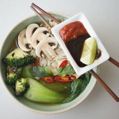 A picture of Vegetarian Pho.