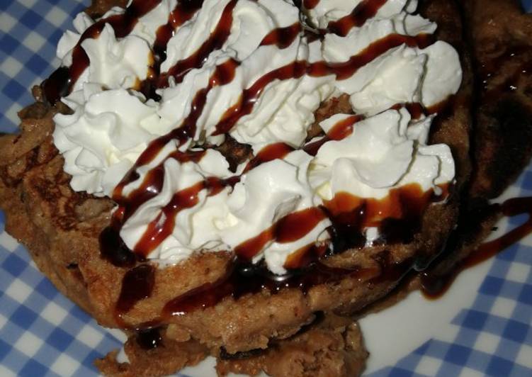 Pancakes de plátano y avellana