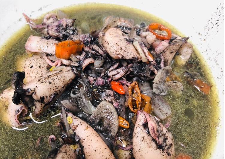 Cara Membuat Tumis cumi simple tp enak 😍👌🏻 yang sempurna