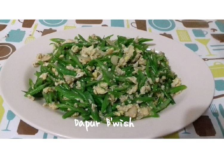 Buncis orak arik telur