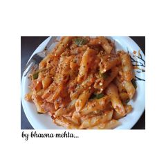 A picture of Italian style pasta.