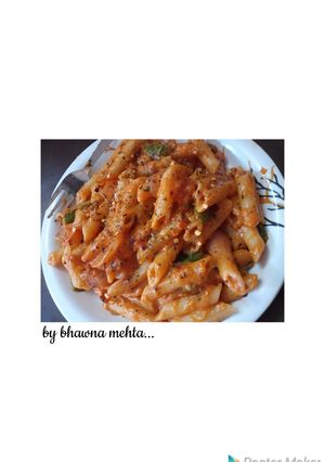 A picture of Italian style pasta.