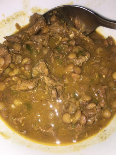 Una foto de Lentejas con carne