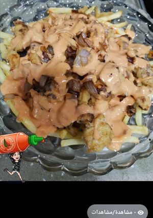 صورة لوصفة تشيكن فرايز 🤤