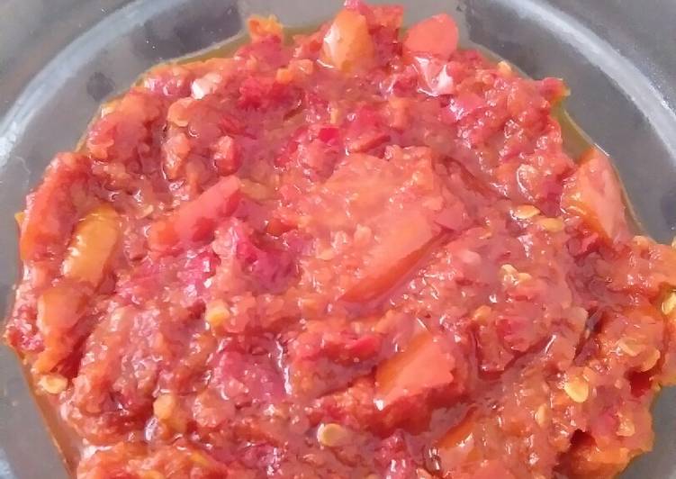 Sambal Matang Mantap ala Indy