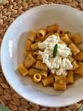 Pasta con la zucca e ricotta fresca 🌷