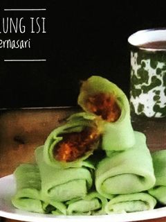 Foto resep Dadar gulung isi kelapa